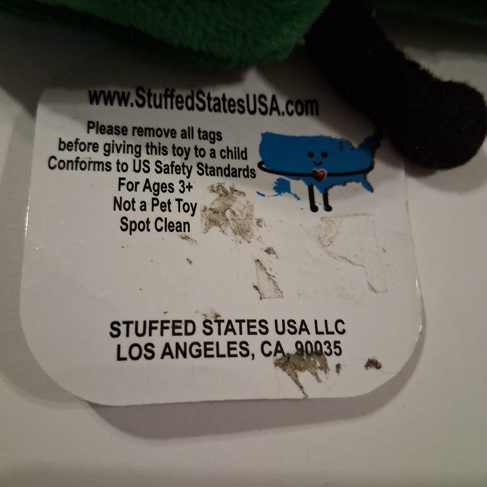 Stuffed States Usa Maine Keychain - Picture 7 of 12